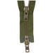 YKK Open End Zip - TWO WAY METAL - Colour 566 KHAKI from Jaycotts Sewing Supplies