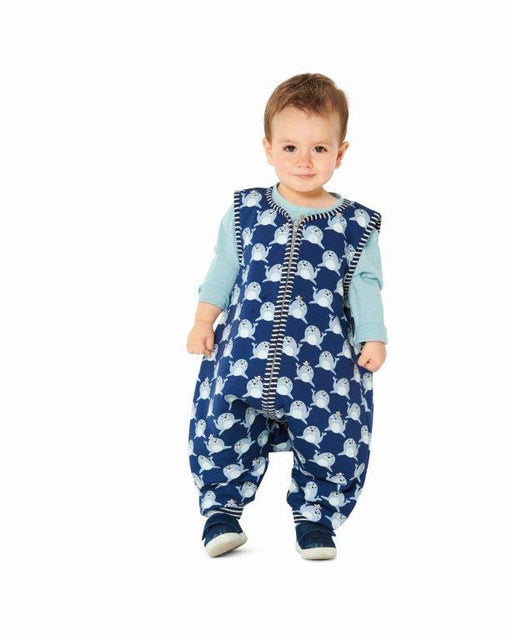 Burda Pattern 9298 Toddlers' Sleeping Bag with Legs – 
Overall Sleeping Bag from Jaycotts Sewing Supplies