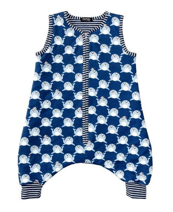 Burda Pattern 9298 Toddlers' Sleeping Bag with Legs – 
Overall Sleeping Bag from Jaycotts Sewing Supplies