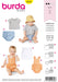 BD9316 Baby's sportswear sewing pattern from Jaycotts Sewing Supplies