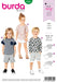 BD9322 Child's top sewing pattern from Jaycotts Sewing Supplies