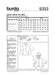 BD9353 Child's A-Line Coat | Burda style pattern from Jaycotts Sewing Supplies