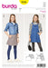 BD9356 Girl/Girl Plus Skirt | Burda style pattern from Jaycotts Sewing Supplies