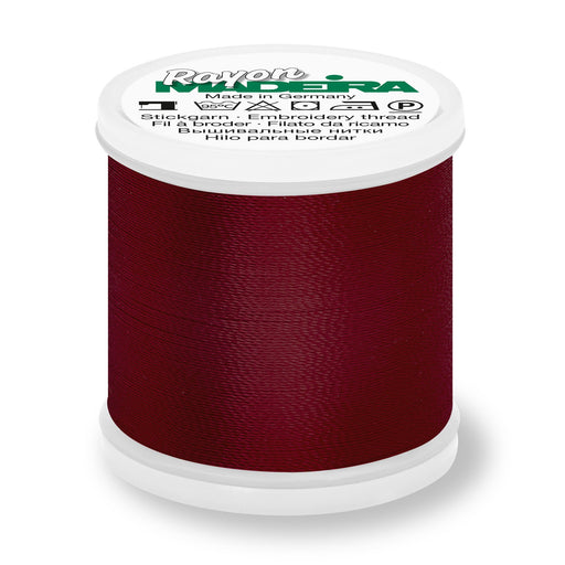Madeira Rayon 40 Embroidery Thread 200m #1035 Wine from Jaycotts Sewing Supplies