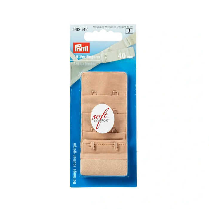 Prym Soft Comfort Bra Extenders 3 x 2 hooks from Jaycotts Sewing Supplies