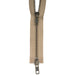 YKK Antique Brass Two Way Open End Zip, Biscuit from Jaycotts Sewing Supplies