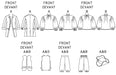 B3072 Men's Colonial Costume from Jaycotts Sewing Supplies