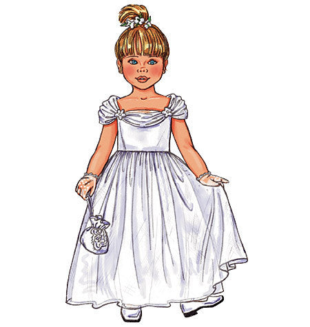 B3351 Girls' Jacket & Dress | Bridal | Easy from Jaycotts Sewing Supplies