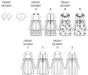 B3351 Girls' Jacket & Dress | Bridal | Easy from Jaycotts Sewing Supplies