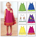 B3772 Toddler's and Children's Dress pattern from Jaycotts Sewing Supplies