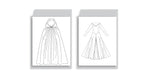 B4377 Misses' Costumes | Medieval Dress & Cape from Jaycotts Sewing Supplies