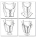 B4669 Misses' Historical Corsets from Jaycotts Sewing Supplies