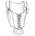 B4669 Misses' Historical Corsets from Jaycotts Sewing Supplies