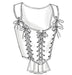 B4669 Misses' Historical Corsets from Jaycotts Sewing Supplies