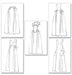 B5509 Historic Aprons from Jaycotts Sewing Supplies