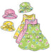 B5624 Infants' Dress, Jumper, Romper, Jumpsuit, Panties, Hat & Bag from Jaycotts Sewing Supplies