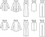 B5719 Women's Wardrobe Pieces | Easy from Jaycotts Sewing Supplies