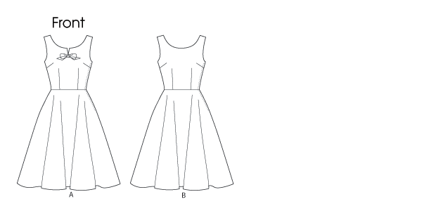B5748 Misses' Petite Dress | Easy | Vintage from Jaycotts Sewing Supplies