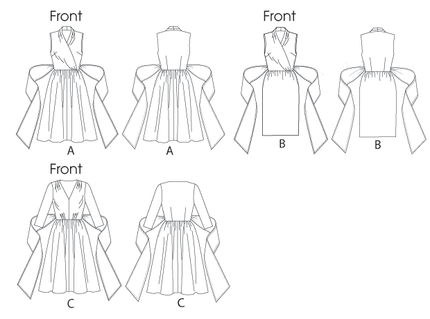 B5850 Misses' Dress | Easy from Jaycotts Sewing Supplies