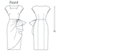 B5880  Misses' Petite Dress & Belt | Vintage from Jaycotts Sewing Supplies