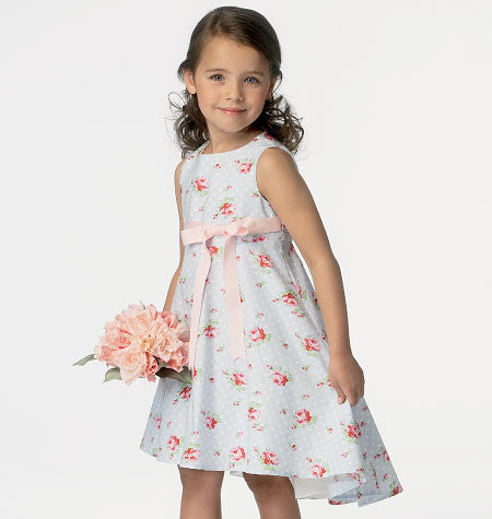 B6013 Girls' Dress | Easy from Jaycotts Sewing Supplies
