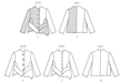 B6106 Misses' Jacket | Average from Jaycotts Sewing Supplies