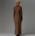 B6108 Misses' Retro Jacket, Bib & Skirt | Average from Jaycotts Sewing Supplies
