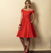 B6129 Misses'/Misses' Petite Dress | Easy from Jaycotts Sewing Supplies