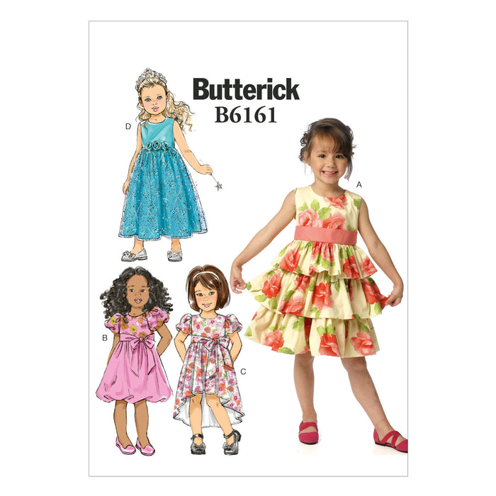 B6161 Childrens' / Girls' Dress from Jaycotts Sewing Supplies