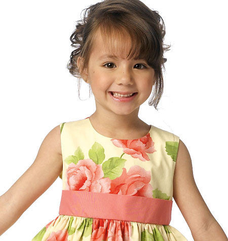B6161 Childrens' / Girls' Dress from Jaycotts Sewing Supplies