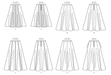 B6179 Misses' Skirt & Culottes from Jaycotts Sewing Supplies