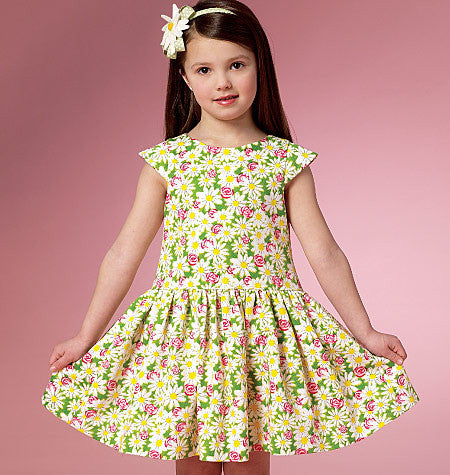B6201 Children's/Girls' Dress from Jaycotts Sewing Supplies