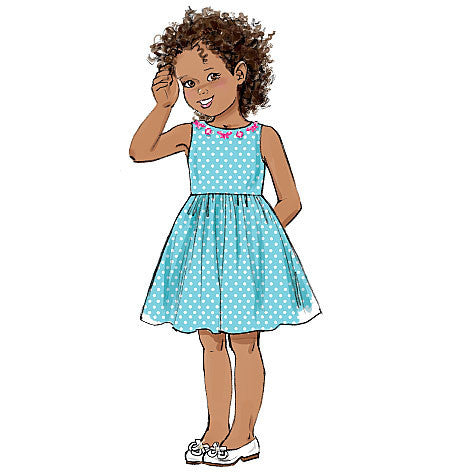 B6201 Children's/Girls' Dress from Jaycotts Sewing Supplies