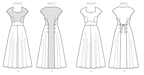 B6212 Misses' Retro Dress from Jaycotts Sewing Supplies