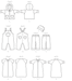B6238 Infants' Jacket, Overalls, Pants, Bunting and Hat from Jaycotts Sewing Supplies