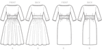 B6242 Misses' Dress from Jaycotts Sewing Supplies
