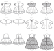 B6265 18" Doll Clothes from Jaycotts Sewing Supplies