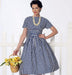 B6318 Misses' Tie-Waist Dress from Jaycotts Sewing Supplies
