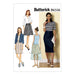 B6326 Misses' Raised-Waist or Elastic-Waist Skirts from Jaycotts Sewing Supplies