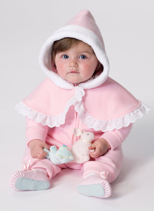 B6372 Infants' Cape, Vest, Buntings and Pull-On Pants from Jaycotts Sewing Supplies