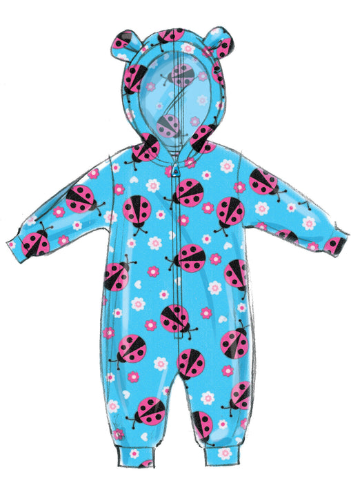 B6372 Infants' Cape, Vest, Buntings and Pull-On Pants from Jaycotts Sewing Supplies