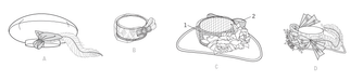 B6397 Misses' Hats in Four Styles from Jaycotts Sewing Supplies