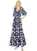 B6446 Misses' Pleated Wrap Dresses with Sash from Jaycotts Sewing Supplies