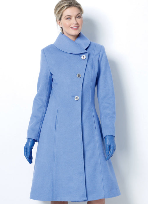 B6497 MISSES'/MISS PETITE JACKET AND COAT from Jaycotts Sewing Supplies