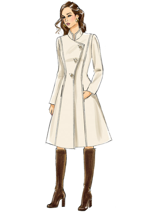B6497 MISSES'/MISS PETITE JACKET AND COAT from Jaycotts Sewing Supplies