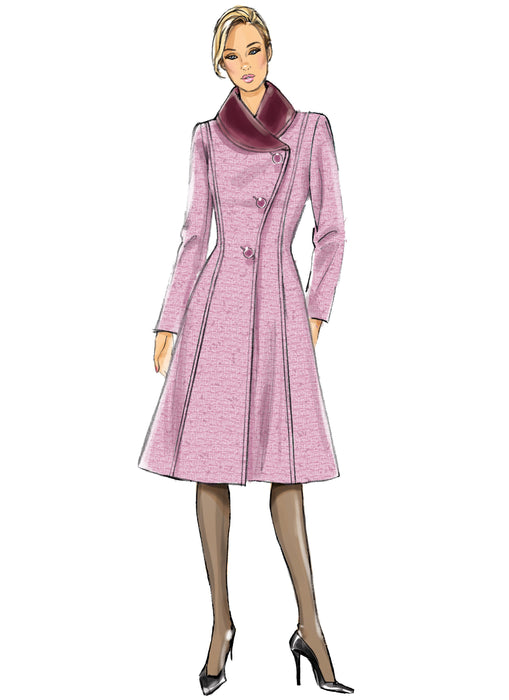 B6497 MISSES'/MISS PETITE JACKET AND COAT from Jaycotts Sewing Supplies
