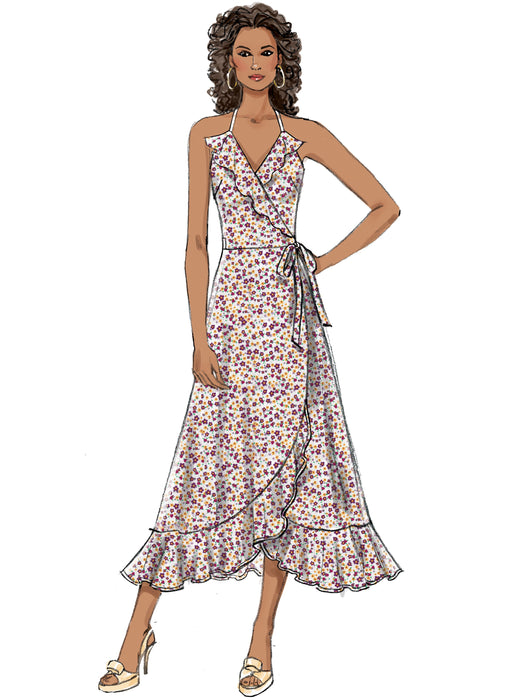 B6554 Misses' Wrap Dresses Pattern from Jaycotts Sewing Supplies