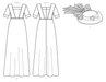 B6610 Misses' Historical Costume and Hat Pattern from Jaycotts Sewing Supplies