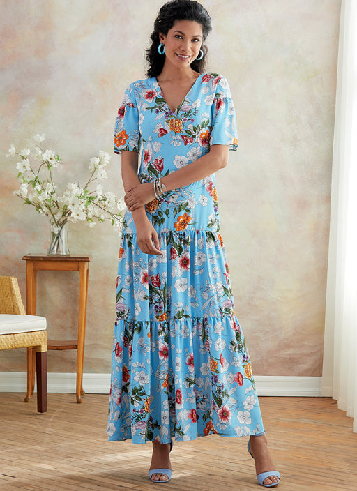 Butterick B6678 Misses'/Misses' Petite Dress | Easy from Jaycotts Sewing Supplies