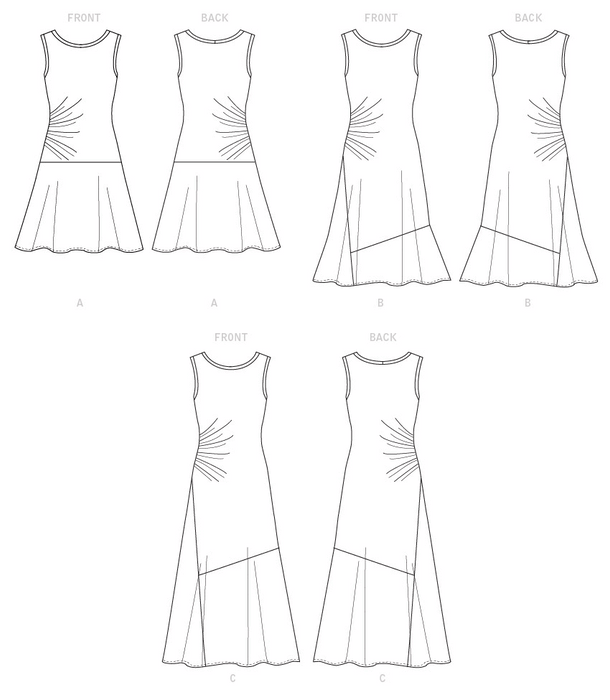 Butterick B6680 Misses' Dress Pattern | Easy from Jaycotts Sewing Supplies